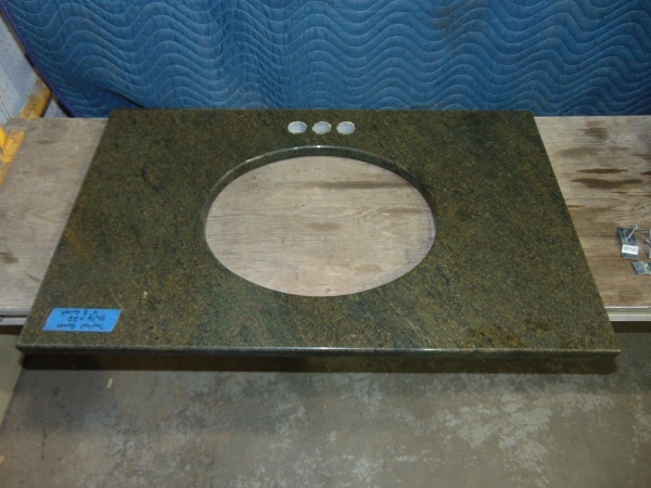 lot 89 image: Granite Sink Top With Sink