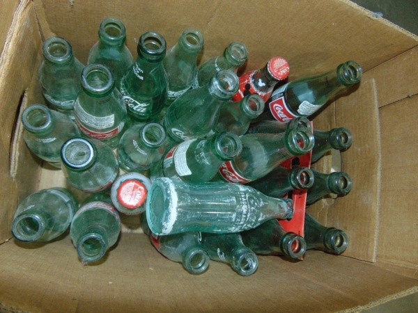 lot 102 image: Box of Coca-Cola Bottles