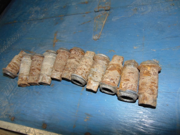 lot 110 image: Vintage Lug Nuts
