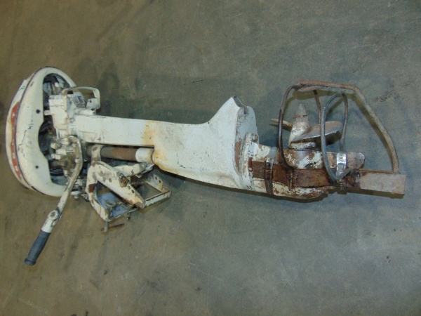 lot 133 image: Vintage Scotty Outboard Motor