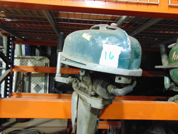 lot 139 image: Vintage Mercury Outboard Motor