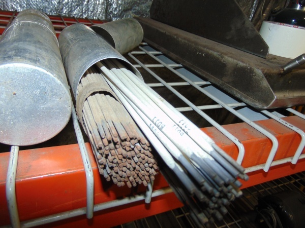 lot 154 image: (2) Tubes of Welding Rods