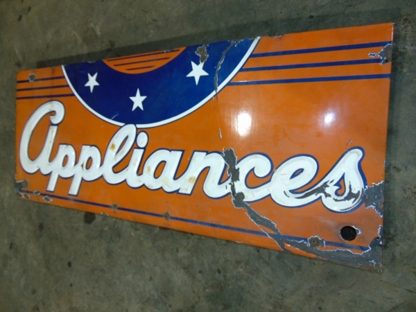 Large Vintage Advertising Sign