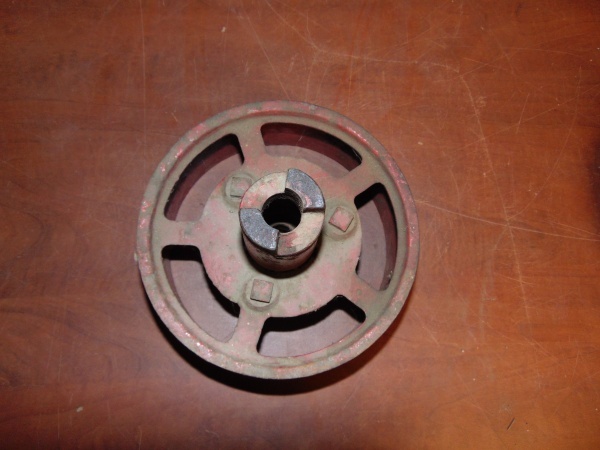Vintage Tractor Pulley Wheel