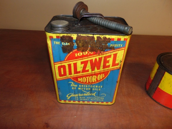 Vintage Oil and Grease Can