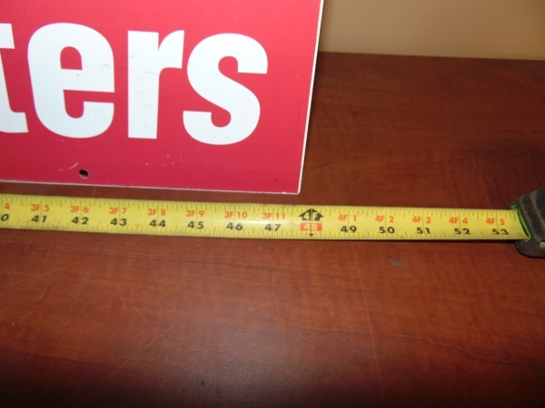 Auto Value Sign