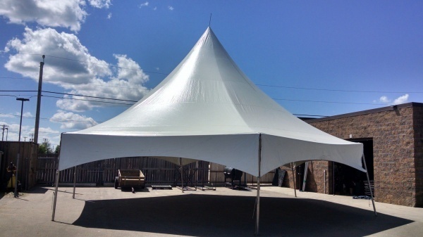 35x35 Warner MQ 34 Hex Freestanding Canopy System