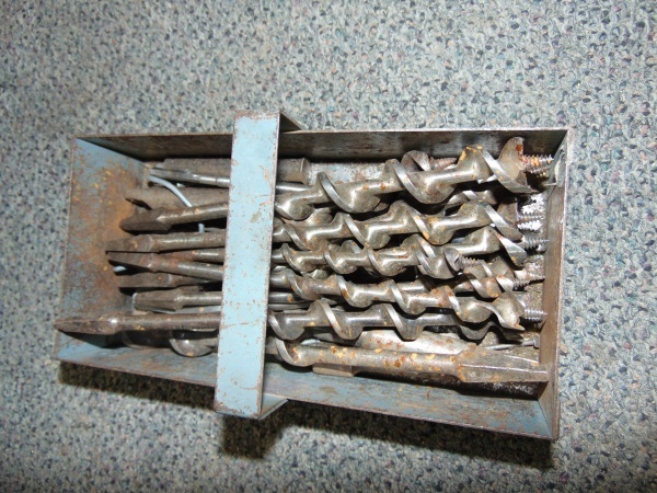 Hand Drill With Multiple Bits