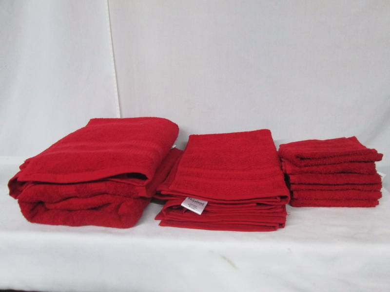 McLeland Design 12-pc. Fade Resistant Towel Set