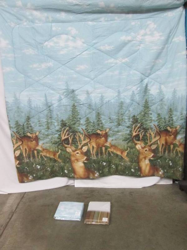 Alcove Deer Creek Bed Set - Queen