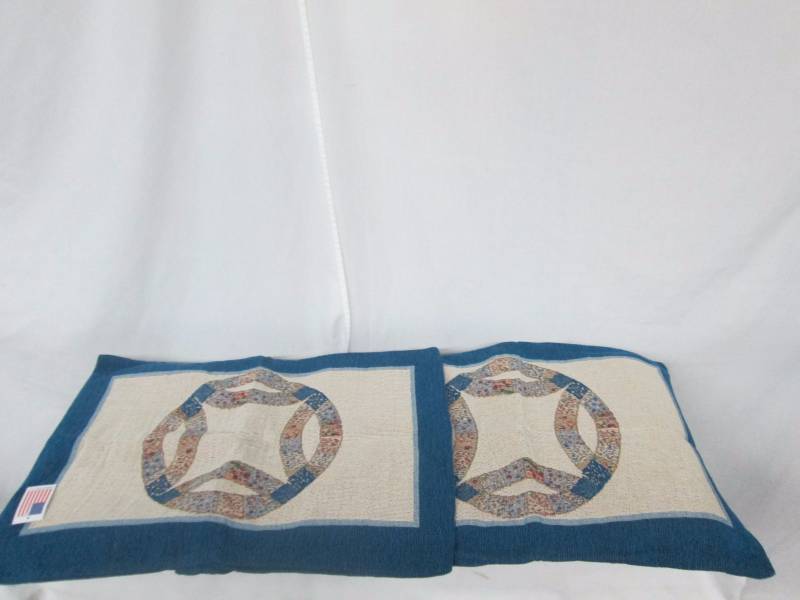 Wedding Ring 26 x 20 Standard Shams - Set of 2