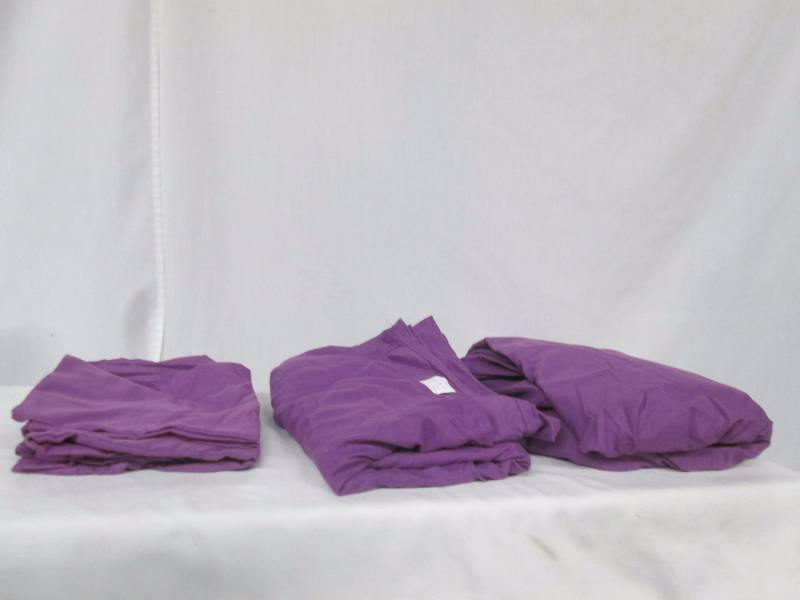 Alcove Solid-Color Microfiber Sheet Set - Queen
