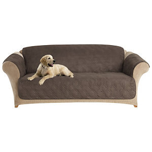 Sure Fit Microfiber Nonskid Pet Sofa Cover