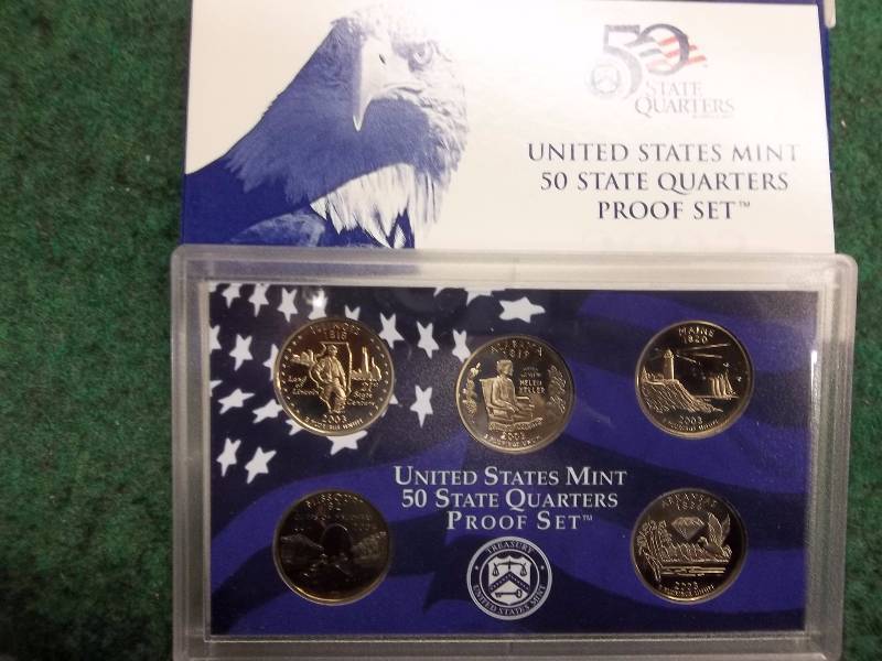 2003 US Mint State Quarters Proof Set