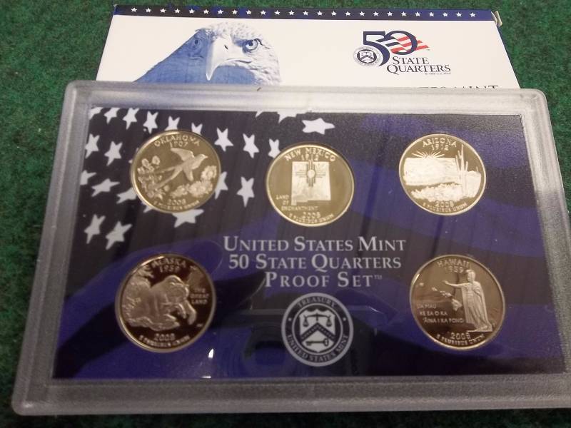 2008 US Mint State Quarters Proof Set