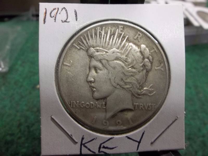 1921 Peace $1 (Key Date)