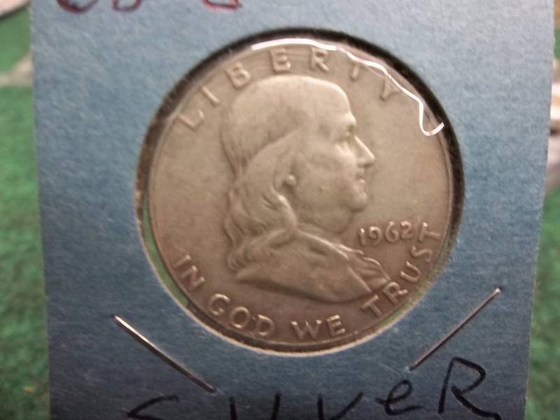 1962 D Franklin Half