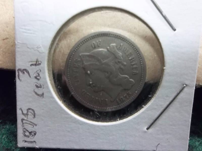 1875 3 Cent Nickel