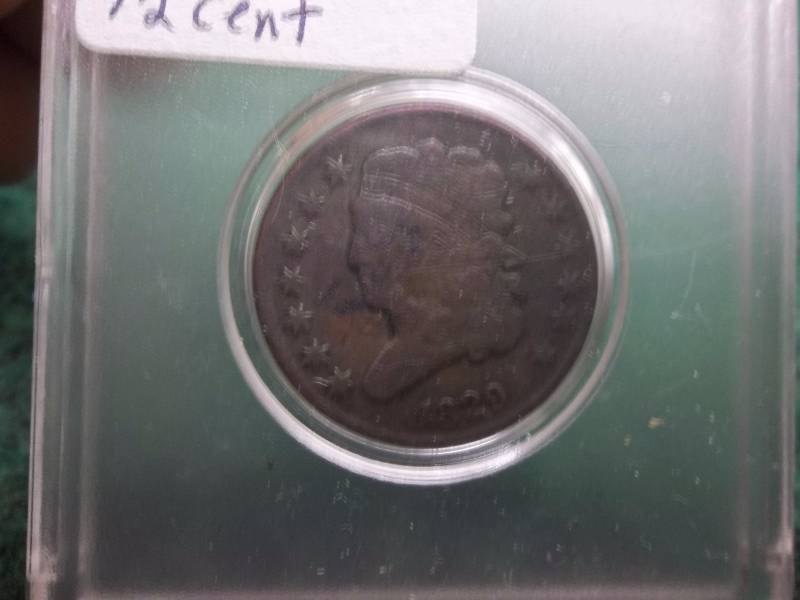 1829 12 Cent Piece