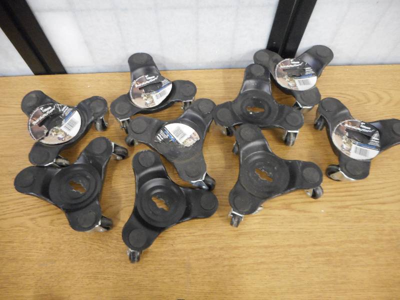 (9) CASTER WHEELS