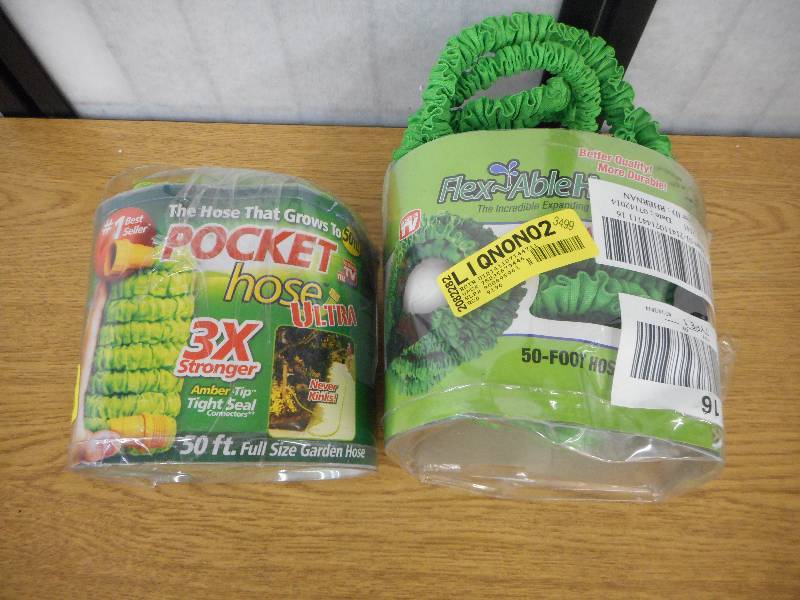 (2) 50 FOOT SHRINKABLE HOSES