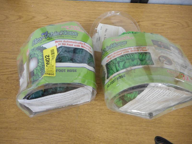 (2) 50 FOOT SHRINKABLE HOSES