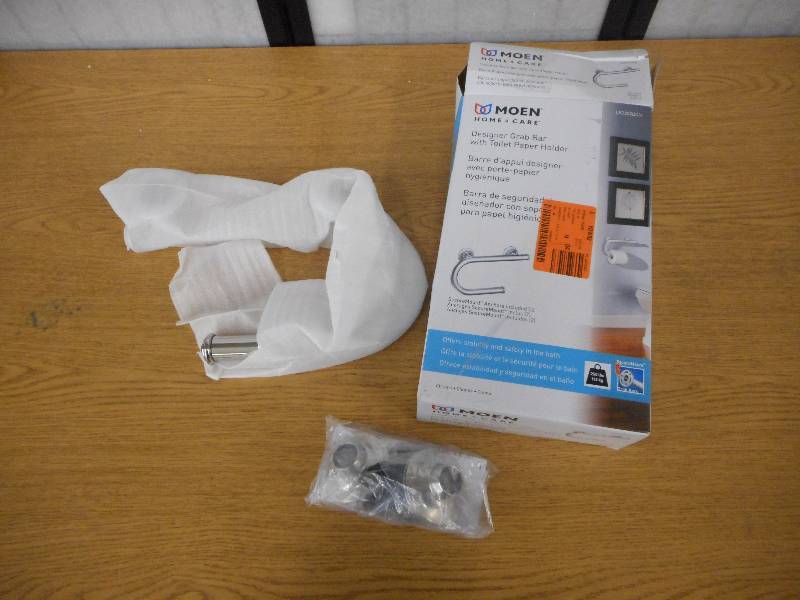 Moen Designer Grab bar & toilet paper Holder