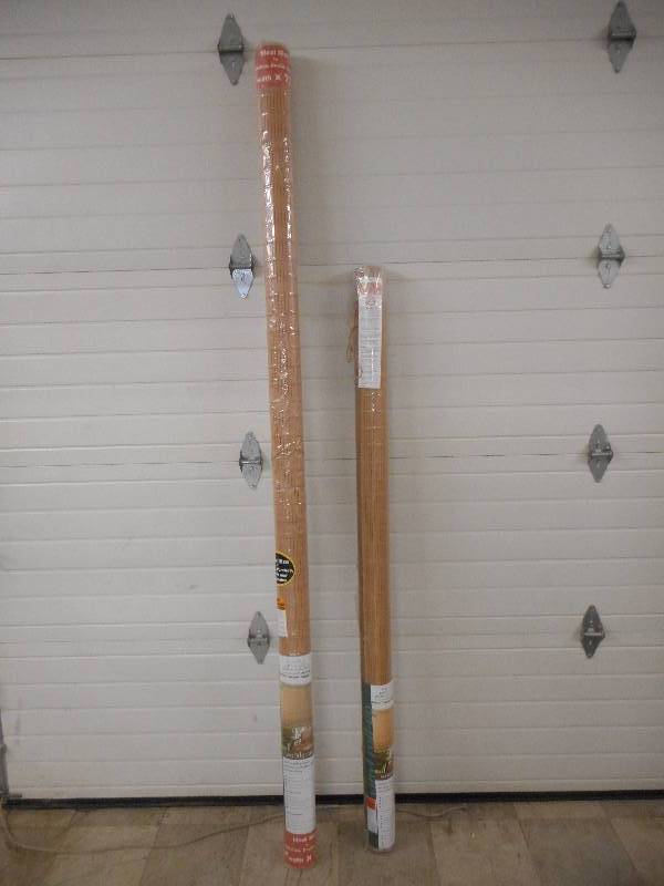 (2) Exterior Window Shade Tan