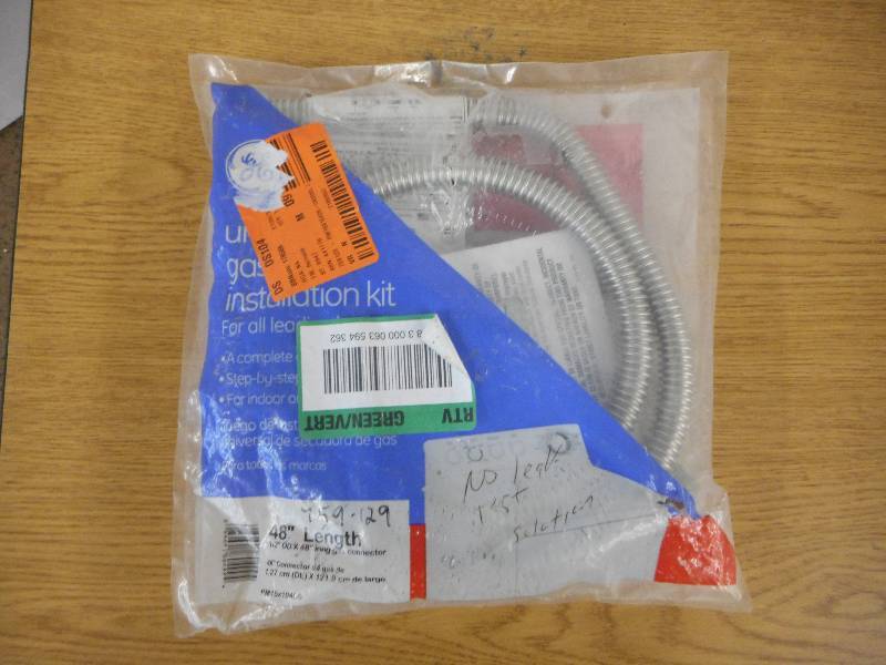 UNIVERSAL GAS RANGE HOOKEUP KIT