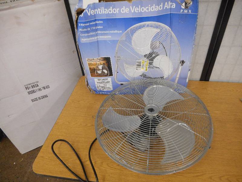 Powermax High Velocity Fan, 20