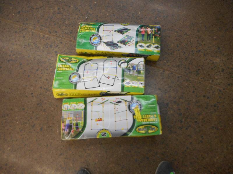 (3) LADDER BALL GAME SETS