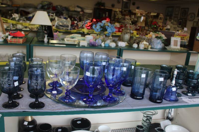 Top Shelf Lot of Glassware