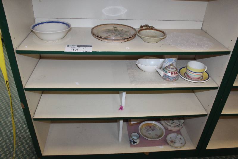 Shelf Lot of Ceramics