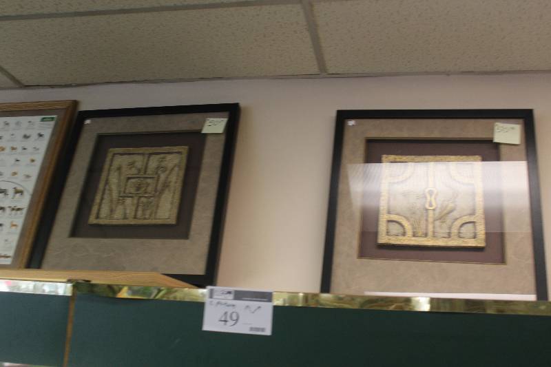 Lot of (2) Framed Wall Art