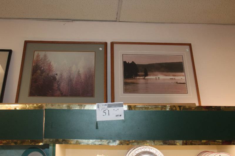 Lot of (2) Framed Wall Art