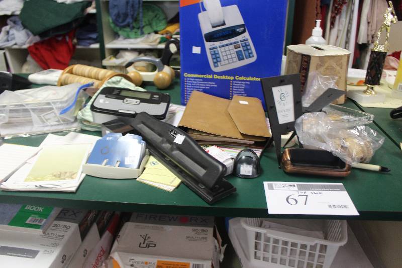 Top Shelf Lot of Office Supplies