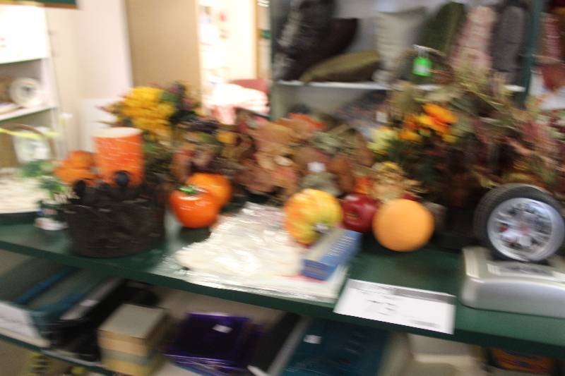 Top Shelf Lot of Home Decorations