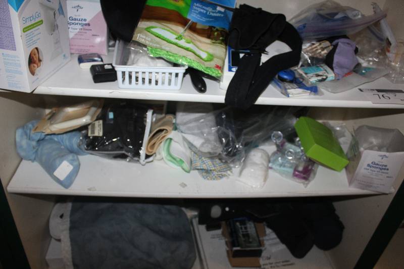 3-Shelf Lot of Pet Supplies