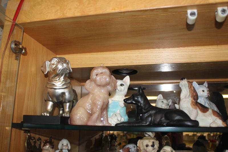 Shelf Lot of Home Decorations
