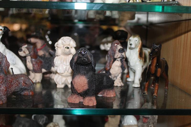 Shelf Lot of Home Decorations