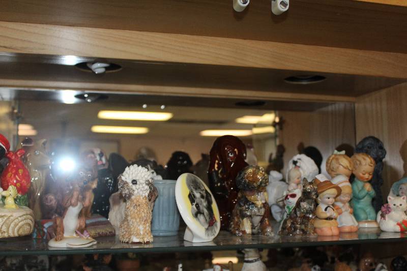 Shelf Lot of Home Decorations