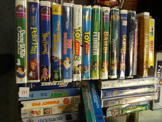 lot 111 image: Misc Disney and More VHS Tapes