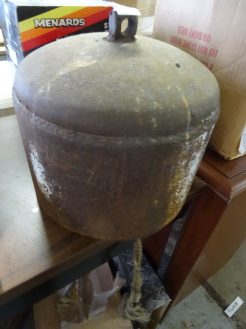 lot 112 image: Home Made Bell 12 X 12