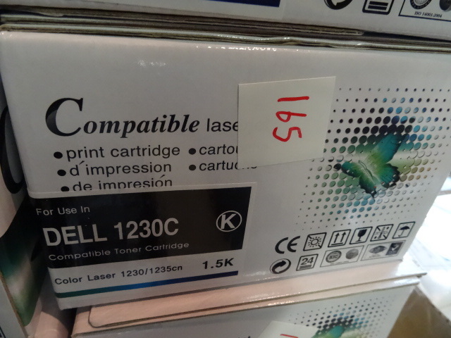 lot 165 image: Dell 1230C Tower Cartridge Black