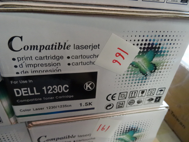 lot 166 image: Dell 1230C Tower Cartridge Black