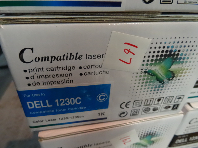 lot 167 image: Dell 1230C Tower Cartridge Cyan