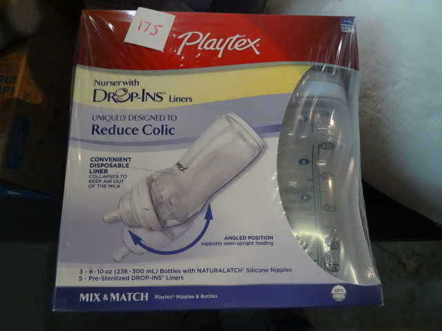lot 175 image: Playtex Nurser with Drop in Liners