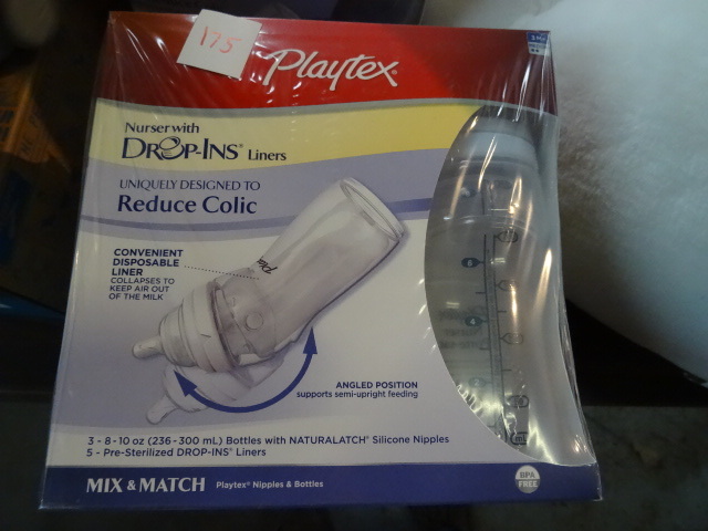 lot 176 image: Playtex Nurser with Drop in Liners