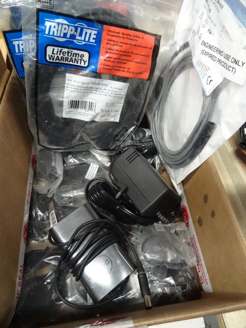 lot 198 image: Misc Computer Cables and Power Sup