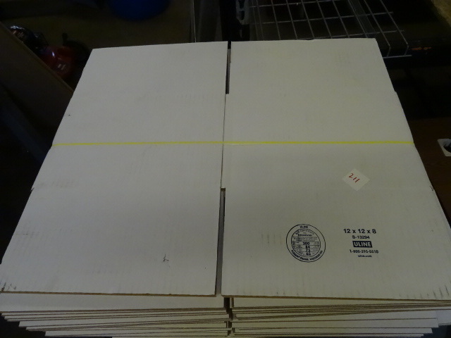 lot 211 image: U Line 12 X 12 X 18 Boxes Qty 25